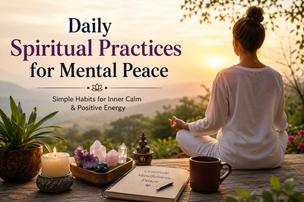 Daily Spiritual Practices for Mental Peace