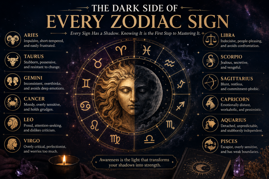 Dark Side of Zodiac Signs