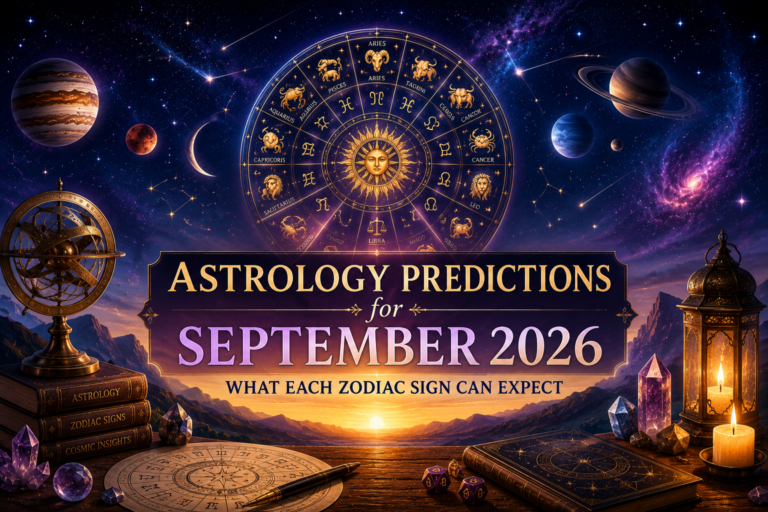 Astrology Predictions for September 2026: What Each Zodiac Sign Can Expect