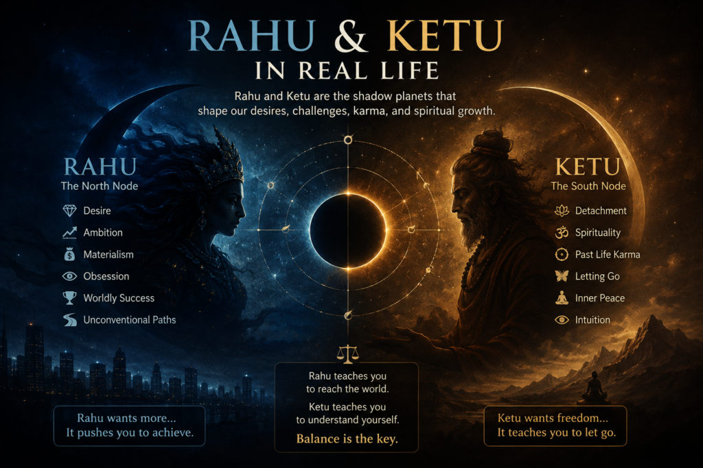 Rahu and Ketu in Real Life