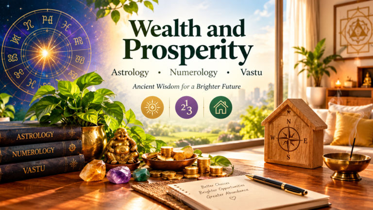 Wealth & Prosperity: Astrology, Numerology and Vastu Remedies