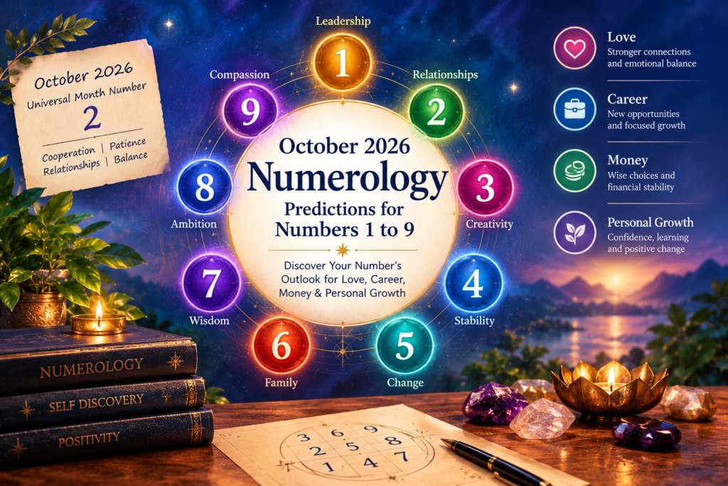 October 2026 Numerology