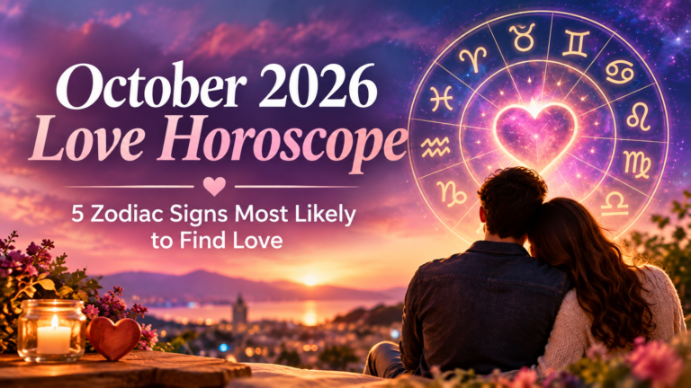 5 Zodiac Signs Most Likely to Find Love in October 2026